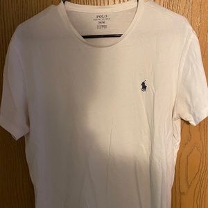 Polo Ralph Lauren White Polo Logo Tee
